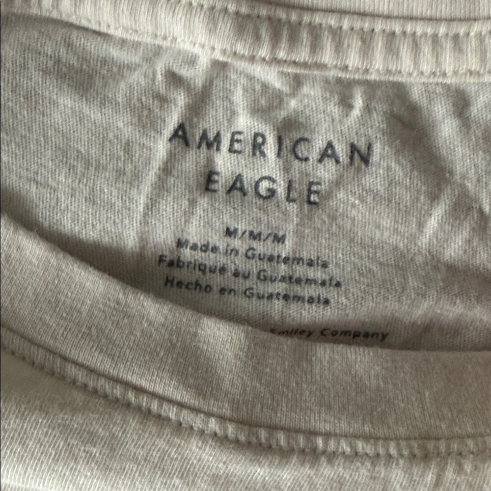 American Eagle Outfitters cropped oversized T-Shirt size medium - Picture 2 of 4